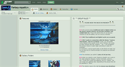 Desktop Screenshot of fantasy-aquatic.deviantart.com
