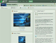 Tablet Screenshot of fantasy-aquatic.deviantart.com