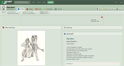 Desktop Screenshot of maruken.deviantart.com