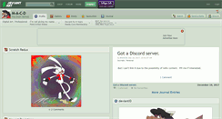 Desktop Screenshot of m-a-c-d.deviantart.com