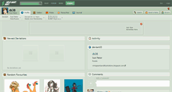 Desktop Screenshot of ds38.deviantart.com