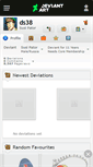 Mobile Screenshot of ds38.deviantart.com
