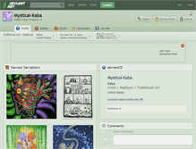 Tablet Screenshot of mystical-kaba.deviantart.com