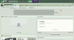 Desktop Screenshot of midnightsmisery.deviantart.com