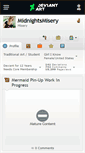 Mobile Screenshot of midnightsmisery.deviantart.com