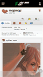 Mobile Screenshot of mogimogi.deviantart.com