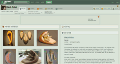 Desktop Screenshot of black-pulse.deviantart.com