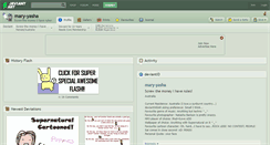 Desktop Screenshot of mary-yasha.deviantart.com