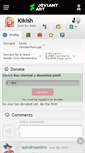 Mobile Screenshot of kikish.deviantart.com