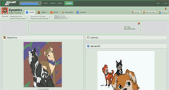 Desktop Screenshot of kyoushiro.deviantart.com