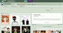 Desktop Screenshot of luv4anome202.deviantart.com