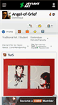Mobile Screenshot of angel-of-grief.deviantart.com