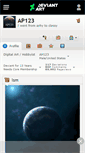 Mobile Screenshot of ap123.deviantart.com
