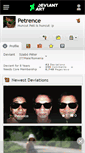 Mobile Screenshot of petrence.deviantart.com