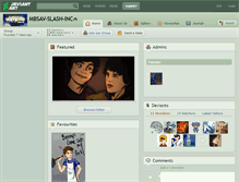 Tablet Screenshot of mbsav-slash-inc.deviantart.com