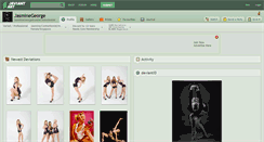 Desktop Screenshot of jasminegeorge.deviantart.com