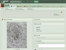 Tablet Screenshot of dav30.deviantart.com