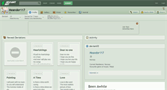 Desktop Screenshot of meandor117.deviantart.com