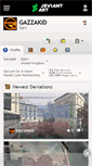 Mobile Screenshot of gazzakid.deviantart.com