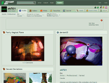 Tablet Screenshot of ekf501.deviantart.com