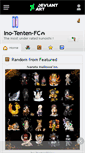 Mobile Screenshot of ino-tenten-fc.deviantart.com