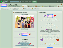 Tablet Screenshot of ino-tenten-fc.deviantart.com