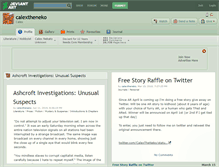 Tablet Screenshot of calextheneko.deviantart.com