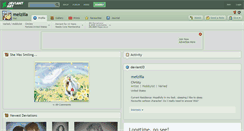 Desktop Screenshot of melzilla.deviantart.com