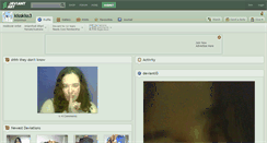 Desktop Screenshot of kisskiss3.deviantart.com