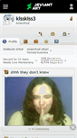 Mobile Screenshot of kisskiss3.deviantart.com