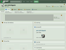 Tablet Screenshot of pervyhichigoplz.deviantart.com