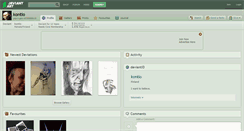 Desktop Screenshot of kontio.deviantart.com