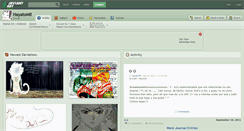 Desktop Screenshot of hayatomr.deviantart.com