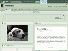 Tablet Screenshot of douglasvieira.deviantart.com