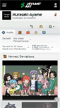 Mobile Screenshot of murasaki-ayame.deviantart.com