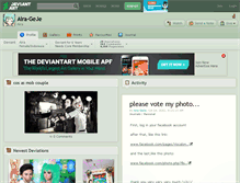 Tablet Screenshot of aira-geje.deviantart.com