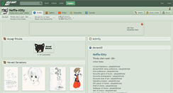 Desktop Screenshot of neffie-kitty.deviantart.com
