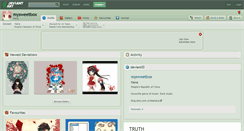 Desktop Screenshot of mysweetbox.deviantart.com
