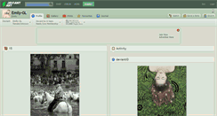 Desktop Screenshot of emily-gl.deviantart.com