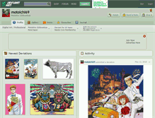 Tablet Screenshot of motoichi69.deviantart.com