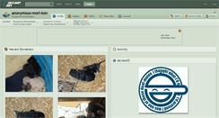 Desktop Screenshot of anonymous-mori-ken.deviantart.com