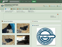 Tablet Screenshot of anonymous-mori-ken.deviantart.com