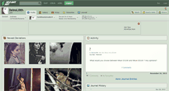 Desktop Screenshot of deinolilith.deviantart.com