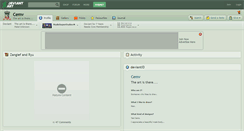 Desktop Screenshot of cemv.deviantart.com