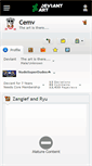 Mobile Screenshot of cemv.deviantart.com