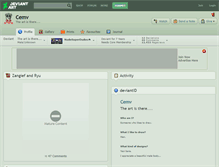 Tablet Screenshot of cemv.deviantart.com