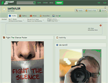 Tablet Screenshot of iantaylor.deviantart.com