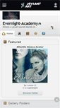 Mobile Screenshot of evernight-academy.deviantart.com