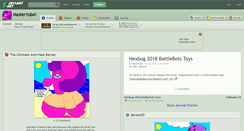 Desktop Screenshot of masteryubel.deviantart.com