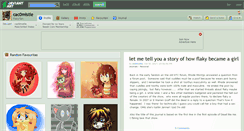 Desktop Screenshot of cac0mistle.deviantart.com
